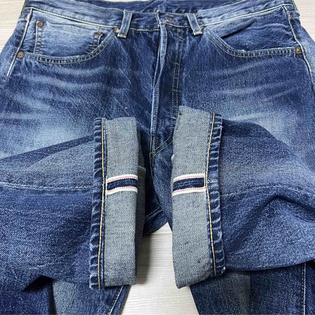Levi's 501xx 復刻セルビッチデニム!トルコ製!赤耳!BIG E