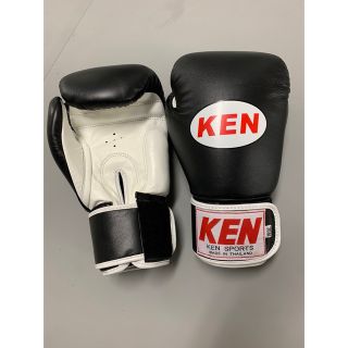 KEN 16オンス　黒　ボクシンググローブ　新品未使用(ボクシング)