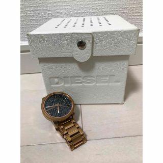 ディーゼル(DIESEL)のゴールド腕時計(腕時計)