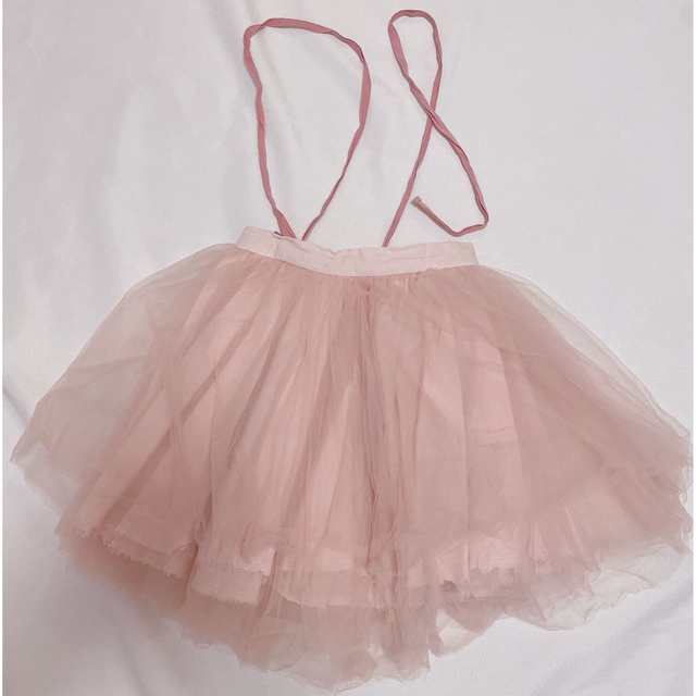 MARLMARL(マールマール)のMARLMARL  チュチュスカート ピンク  キッズ/ベビー/マタニティのベビー服(~85cm)(ワンピース)の商品写真