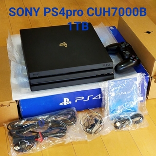 プレイステーション4(PlayStation4)の[中古] SONY プレイステーション 4 Pro CUH-7000B(家庭用ゲーム機本体)