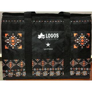 ロゴス(LOGOS)のロゴス x サッポロ 保冷バッグ クーラー 1ケース 大サイズ 黒ラベル ビール(ノベルティグッズ)