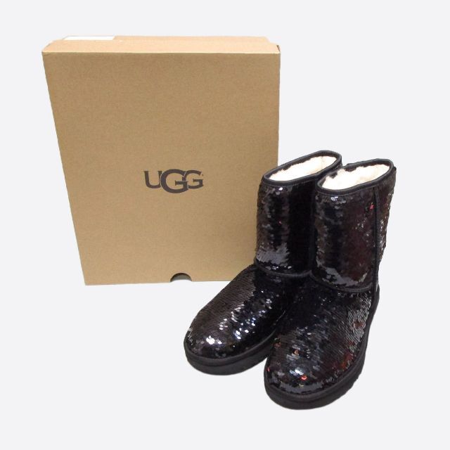 カラーGoldCombo【新品・未使用】UGG クラシック ショート シークイン