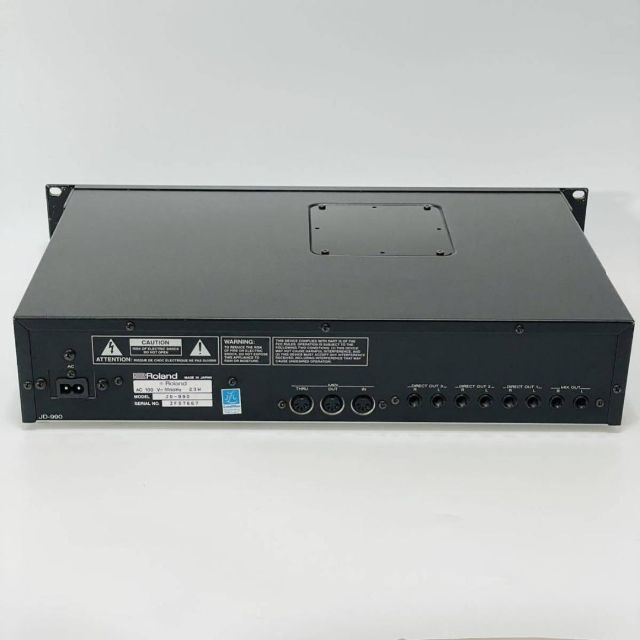 Roland(ローランド)の【動作品】Roland SUPER JD-990 音源モジュール シンセサイザー 楽器のDTM/DAW(音源モジュール)の商品写真