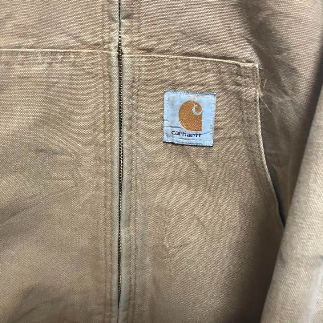 Carhartt　アクティブジャケット【メンズM】ベージュ　USA製