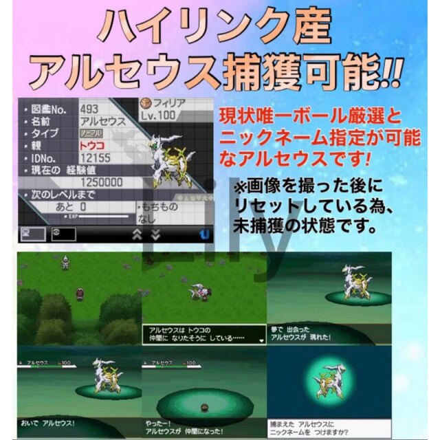 【ポケモン】ホワイト 配信 6vメタモン付き 道具完備 ポケットモンスター エンタメ/ホビーのゲームソフト/ゲーム機本体(携帯用ゲームソフト)の商品写真