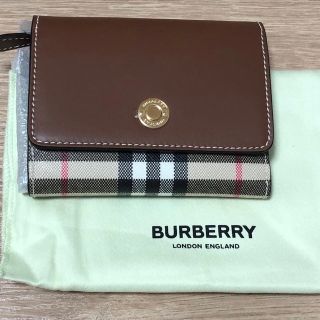 BURBERRY - 新品‼️BURBERRY ヴィンテージチェック&レザー スモール