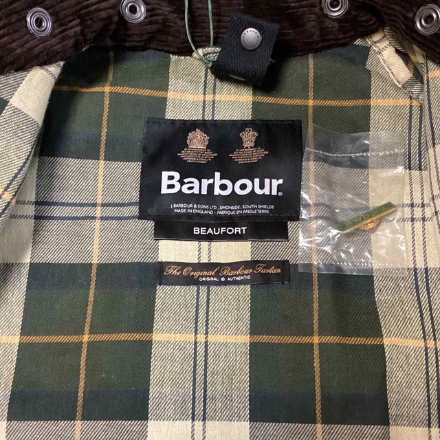 新品＊Barbour(バブアー) ビューフォート＊ブラック＊英国製＊Wax＊38