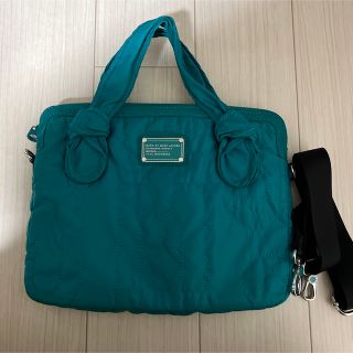 マークバイマークジェイコブス(MARC BY MARC JACOBS)の【ほぼ未使用】マークバイマークジェイコブス PCケース ナイロン トートバッグ(トートバッグ)