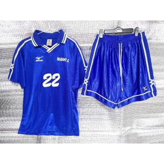 ミズノ(MIZUNO)のサッカー部　ミズノMCライン　ユニフォーム　ブルー(ウェア)