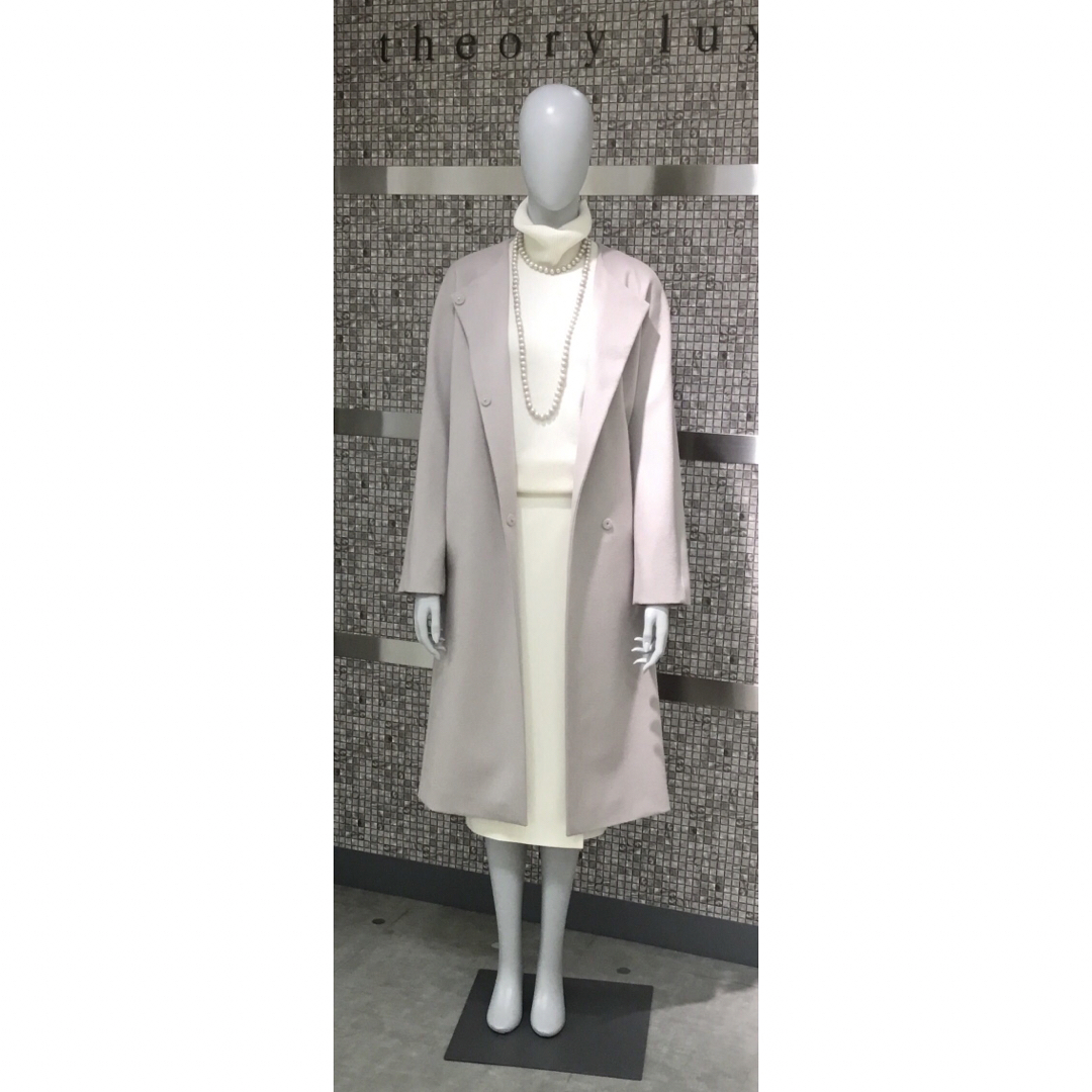 Theory luxe - Theory luxe 19AW ノーカラーコートの通販 by yu Theory luxe - Theory luxe 19AW ノーカラーコートの通販 by yu