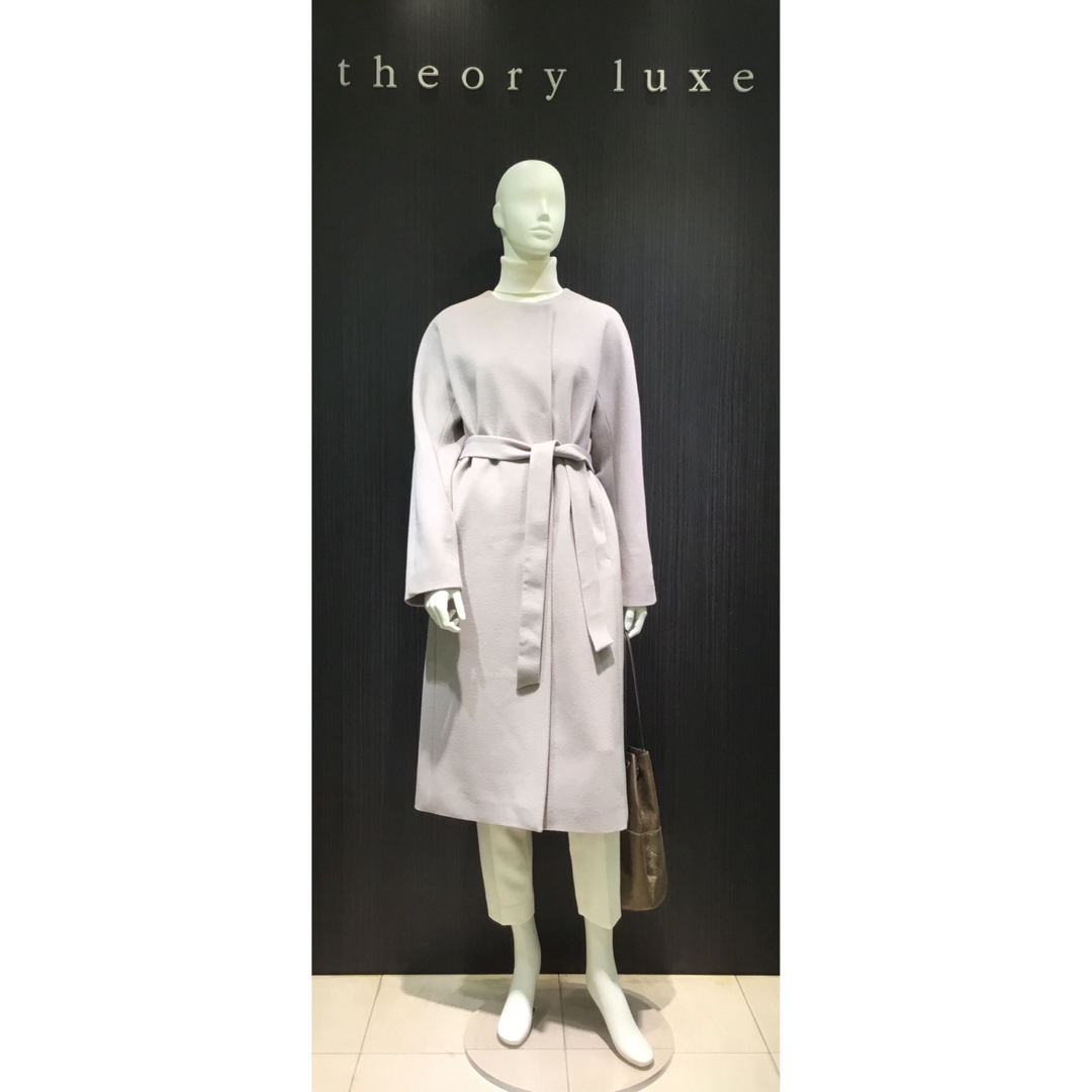 Theory luxe 19AW ノーカラーコート