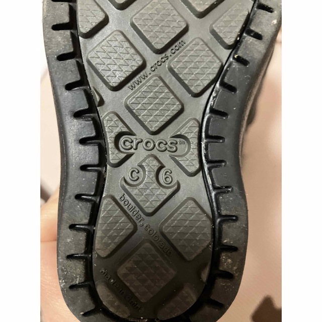 crocs(クロックス)のクロックス　スノーブーツ キッズ/ベビー/マタニティのベビー靴/シューズ(~14cm)(ブーツ)の商品写真