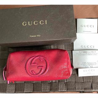 グッチ(Gucci)のGUCCI グッチ　SOHO ポーチ　(ポーチ)