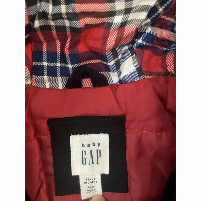 babyGAP(ベビーギャップ)のBabyGAP ダッフルコート キッズ/ベビー/マタニティのベビー服(~85cm)(ジャケット/コート)の商品写真