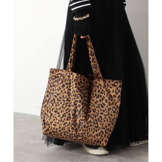 ドゥーズィエムクラス(DEUXIEME CLASSE)の【LEFFRONTEE/レフロンティ】LEOPARD バッグ(トートバッグ)