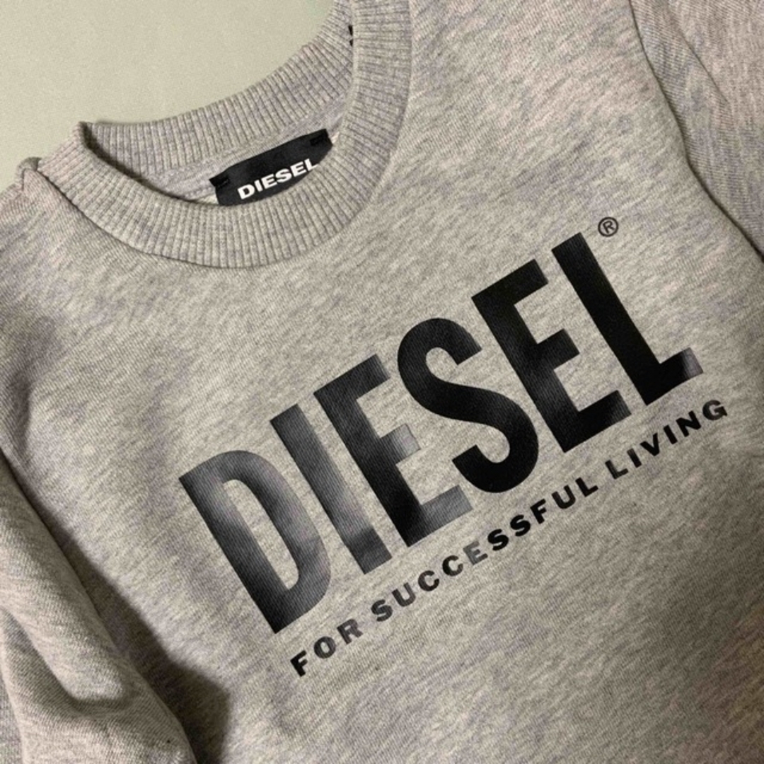 大人気のデザイン　DIESEL　KID　ロゴスウェット　12Y　新モデル