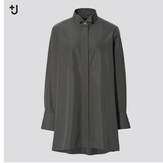 ユニクロ(UNIQLO)のスーピマコットンロングシャツ(シャツ/ブラウス(長袖/七分))