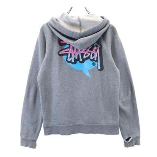 STUSSY ステューシー フラワーガール ロゴパーカー