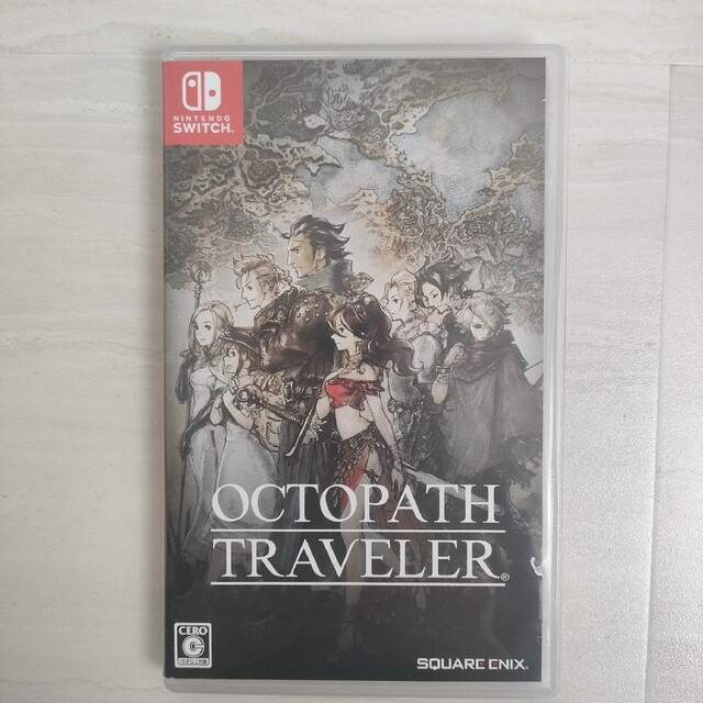 SQUARE ENIX(スクウェアエニックス)のOCTOPATH TRAVELER（オクトパストラベラー） Switch エンタメ/ホビーのゲームソフト/ゲーム機本体(家庭用ゲームソフト)の商品写真