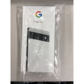 新品　Google Pixel 6a 128GB chalk 白(スマートフォン本体)