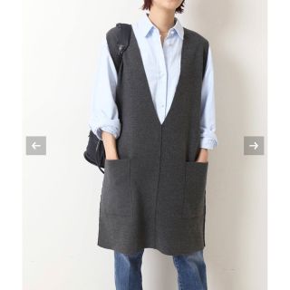 スピックアンドスパン(Spick & Span)のspick and span 21AW ニットベスト(ベスト/ジレ)