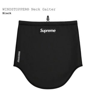 シュプリーム(Supreme)のSupreme WINDSTOPPER Neck Gaiter ブラック(ネックウォーマー)