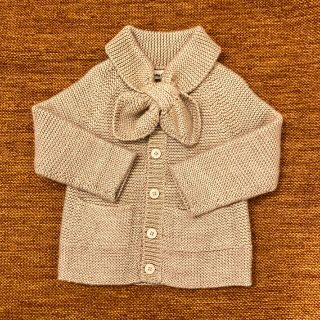 キャラメルベビー&チャイルド(Caramel baby&child )のmisha and puff scout cardigan alabaster(カーディガン)