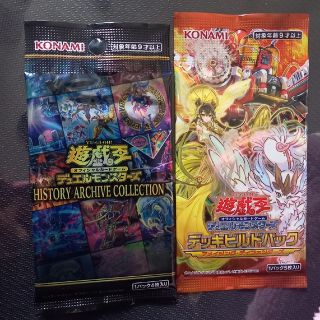 コナミ(KONAMI)のヒストリーアーカイブコレクション&アメイジングディフェンダーズ　各1パック(Box/デッキ/パック)