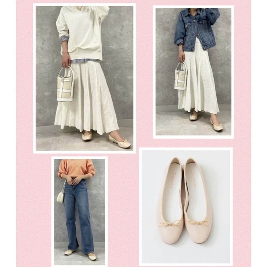【新品未使用】Repetto(レペット) エナメル バレエシューズ 38
