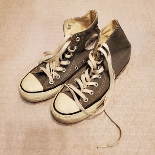 コンバース(CONVERSE)のコンバース ハイカット グレー 23.5(スニーカー)