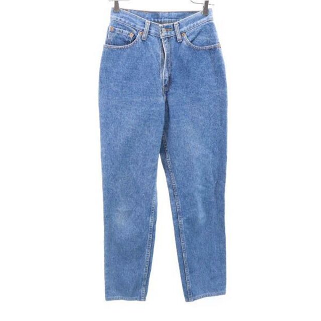 リーバイス 90s USA製 17505 テーパード スキニー デニムパンツ W30 Levi's オールド ヴィンテージ レディース  【R220928】