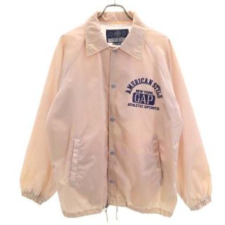 ギャップ(GAP)のギャップ オールド 90s NEW YORK ナイロンジャケット L ピンク GAP メンズ  【R220928】 【中古】(ダッフルコート)