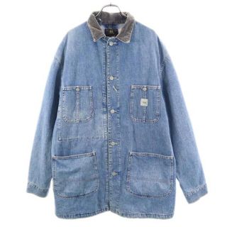 RRL 90s USA製 初期黒タグ赤三ツ星 ラルフローレン デニムジャケット M