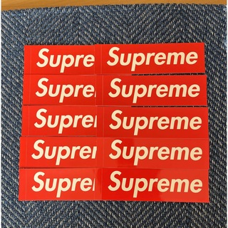 シュプリーム(Supreme)のsupreme ステッカー 10枚セット box logo ボックスロゴ(その他)