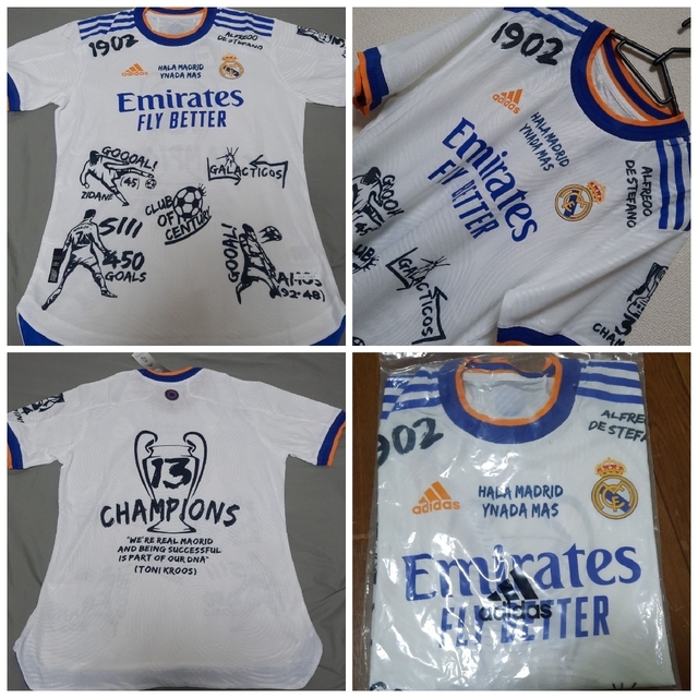 REAL MADRID レアル・マドリード CL優勝記念 ユニフォーム 。の通販 by