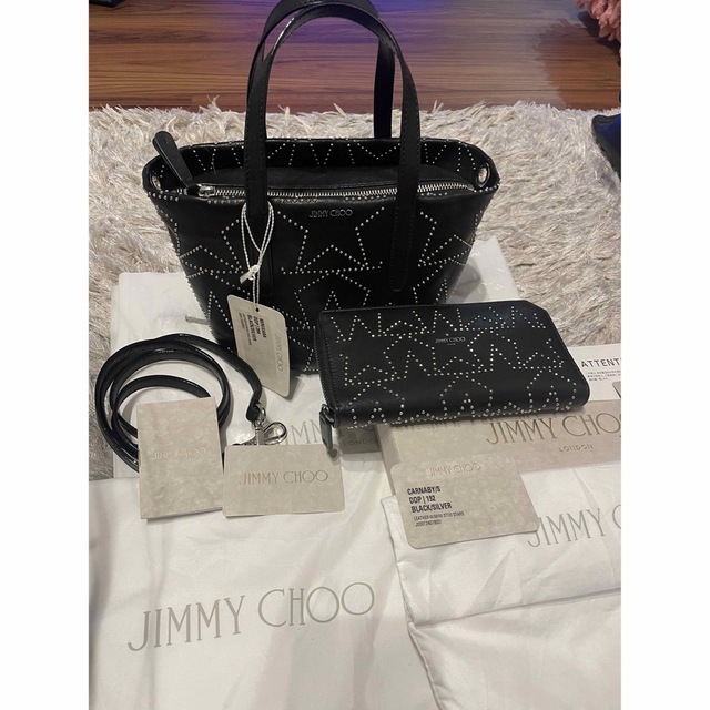 JIMMY CHOO - ジミーチュウバッグ、財布セット！ 限定品レア！の通販