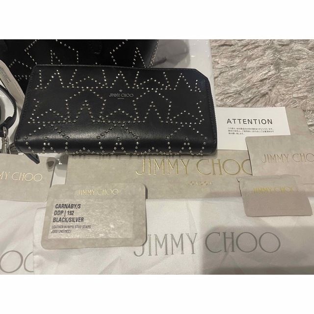 JIMMY CHOO - ジミーチュウバッグ、財布セット! 限定品レア!の JIMMY CHOO - ジミーチュウバッグ、財布セット! 限定品レア!の