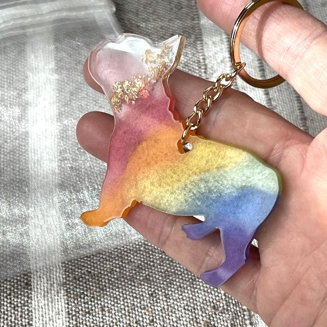 レジンキーホルダーの通販 by Cyril (オーダー停止中・・・泣)|ラクマ