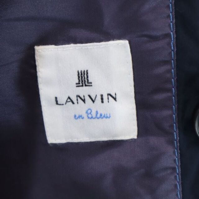 LANVIN en Bleu - ランバンオンブルー Pジャケット 46 紺 LANVIN en 