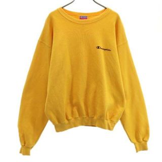 チャンピオン(Champion)のチャンピオン 90s メキシコ製  スウェット M オレンジ Champion トレーナー メンズ 【R220921】 【中古】(その他)