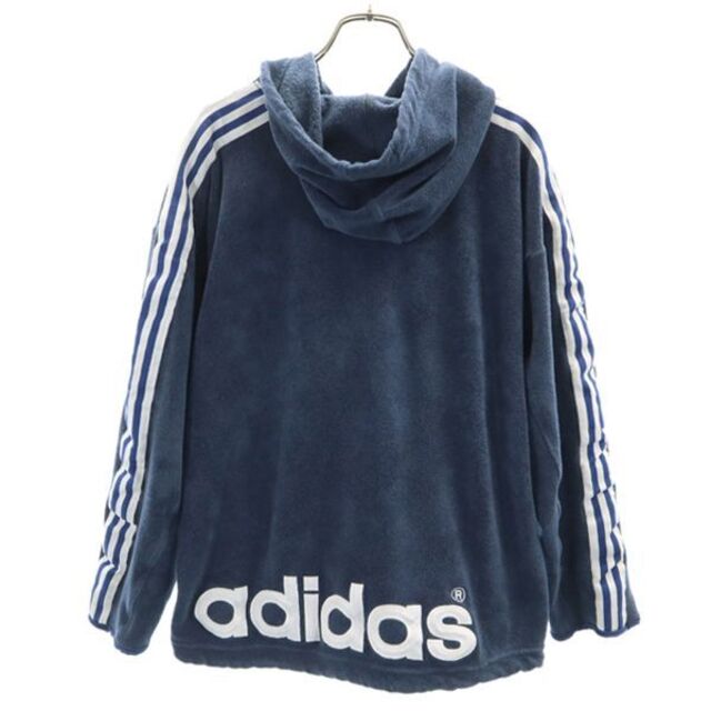 【激レア】90s adidas レイヤード 中綿 ジップ パーカー デサント