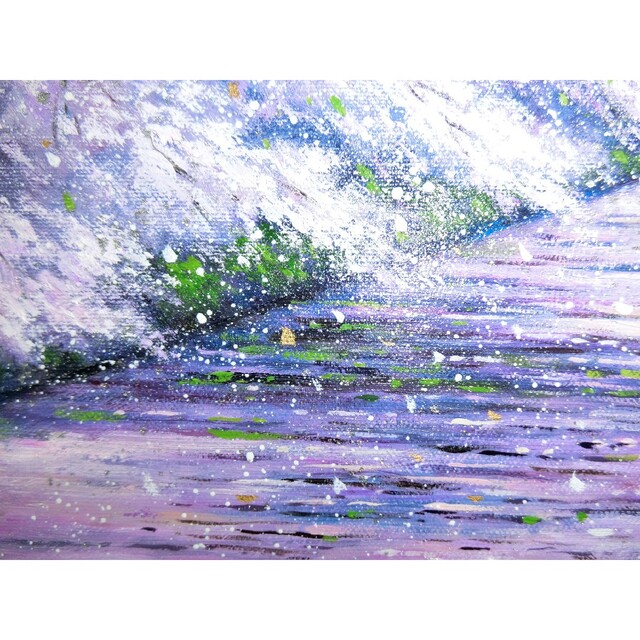 sale【ART】中垣龍一真筆(弘前城の桜並木)6号