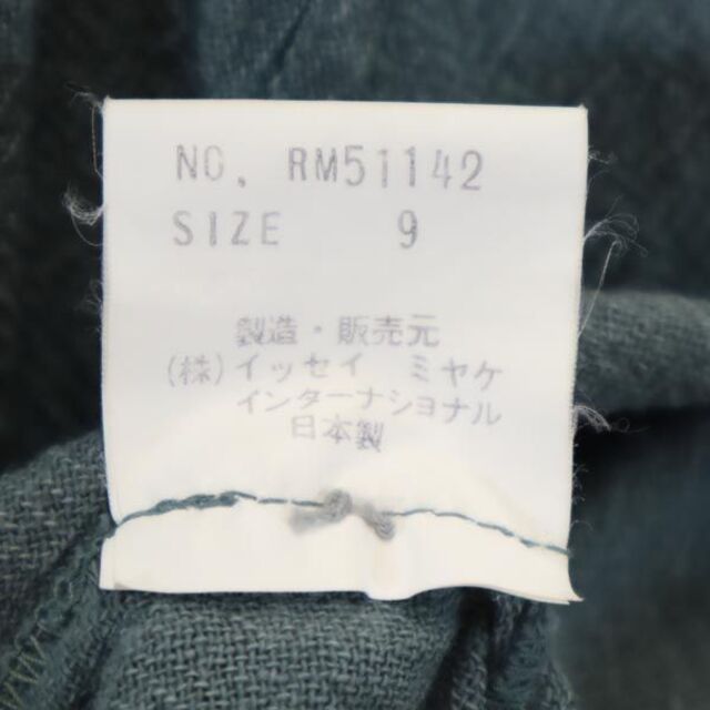 イッセイスポーツ 日本製 スカート 9 グリーン系 ISSEY SPORT イッセイ