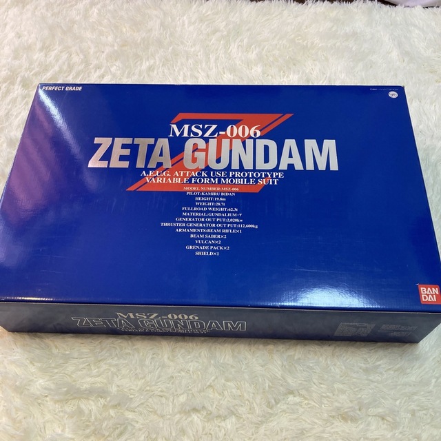 BANDAI(バンダイ)のPG Zガンダム　ゼータガンダム エンタメ/ホビーのおもちゃ/ぬいぐるみ(模型/プラモデル)の商品写真