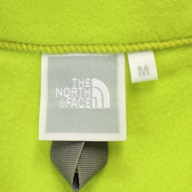 THE NORTH FACE(ザノースフェイス)のノースフェイス NLW21404 アウトドア フリース M ライトグリーン THE NORTH FACE ロゴ刺繍 レディース  【220925】 【中古】 レディースのジャケット/アウター(ロングコート)の商品写真