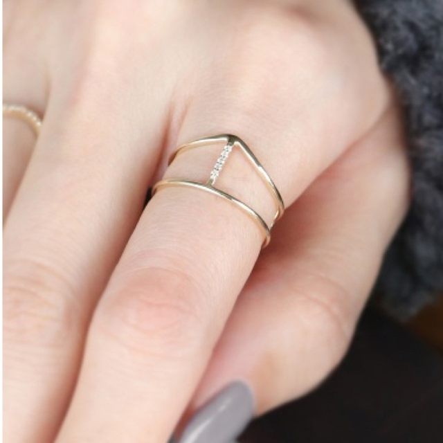 SIENA ROSE - 新品♡SIENA ROSE K10リング 7号の通販 by you♡'s shop