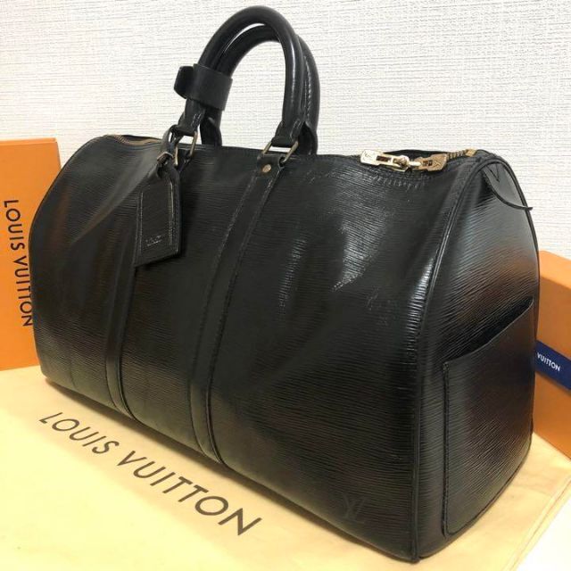 ルイヴィトン キーポル45 エピ ノワール ボストンバッグ ビジネス