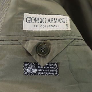 Giorgio Armani - ジョルジオアルマーニ イタリア製 ウール100 