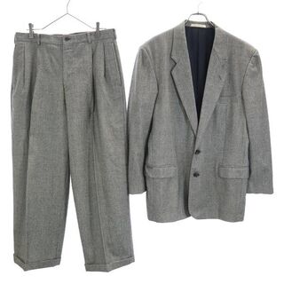 パパス 日本製 ウール100％ スーツ セットアップ チェック柄 ...